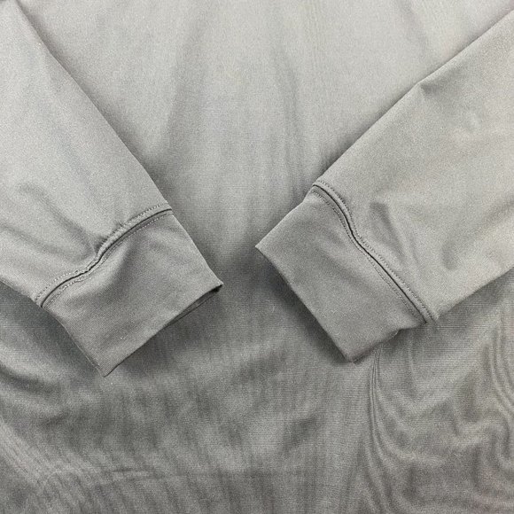 Dunning Golf Shirt Men Medium M Black Long Sleeve Polo 1/4 Button Golfing Golfer - Picture 2 of 9